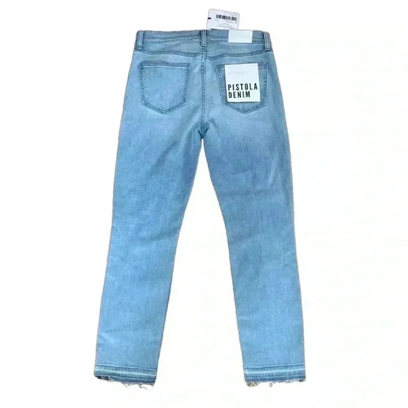 Pistola Monroe Cropped Cigarette Jeans Color Almost Famous High Rise NWT 27 - Picture 2 of 4